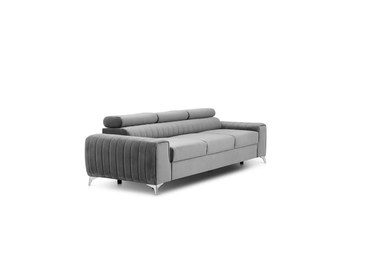 Laurece Sovesofa 3-seter - Grå - Møbler - Sofaer - Sovesofaer