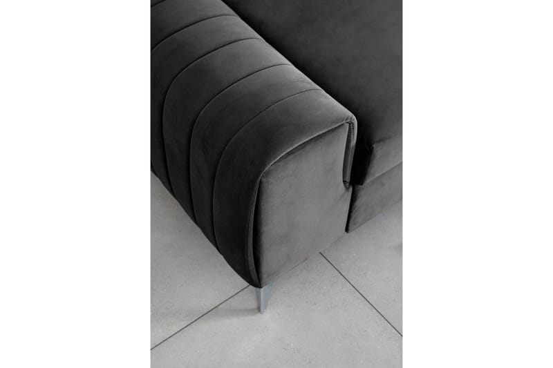 Laurece Sovesofa 3-seter - Grå - Møbler - Sofaer - Sovesofaer