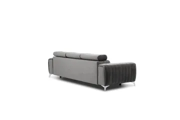 Laurece Sovesofa 3-seter - Grå - Møbler - Sofaer - Sovesofaer