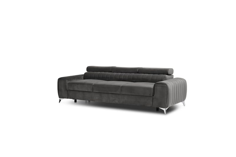 Laurece Sovesofa 3-seter - Grå - Møbler - Sofaer - Sovesofaer