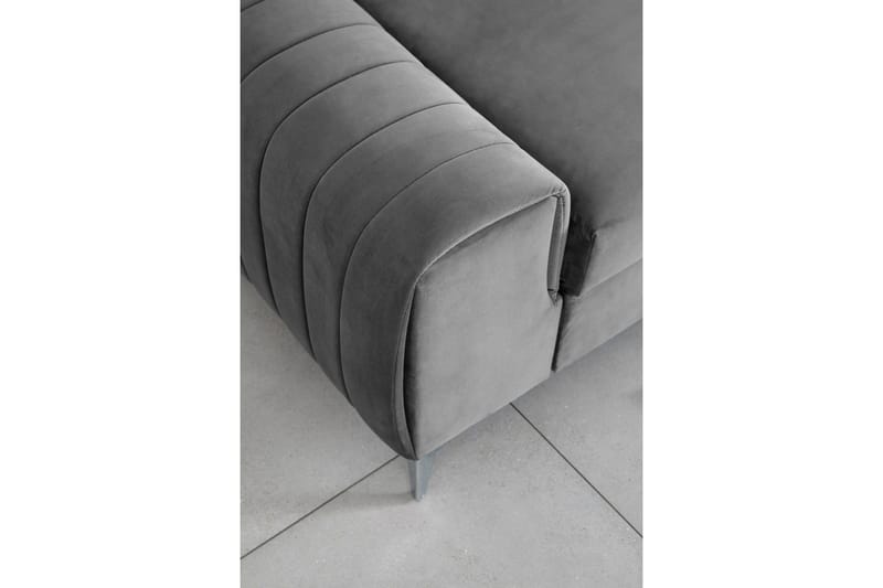 Laurece Sovesofa 3-seter - Grå - Møbler - Sofaer - Sovesofaer