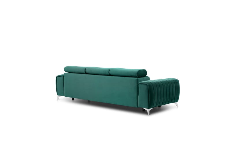 Laurece Sovesofa 3-seter - Grønn - Møbler - Sofaer - Sovesofaer