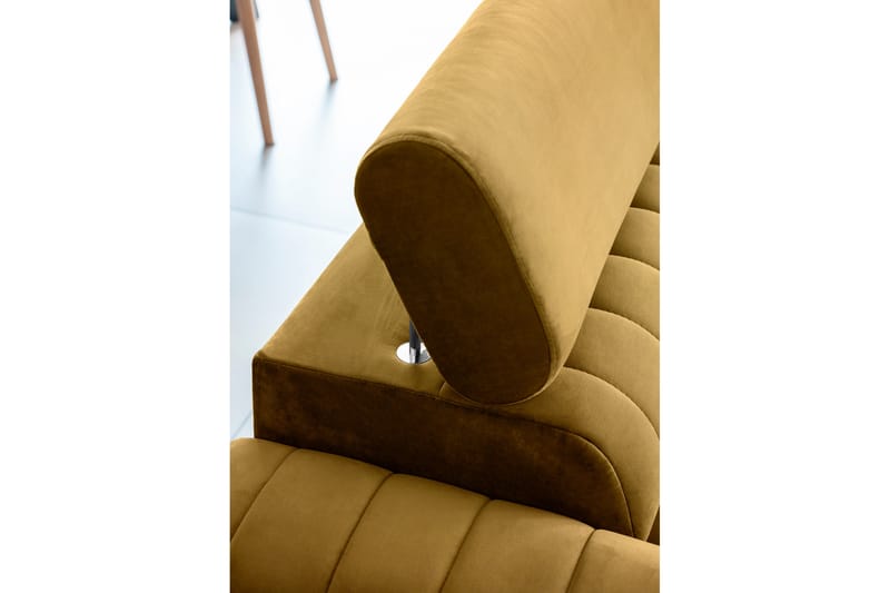 Laurece Sovesofa 3-seter - Gul - Møbler - Sofaer - Sovesofaer
