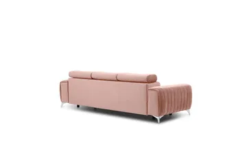 Laurece Sovesofa 3-seter - Rosa - Møbler - Sofaer - Sovesofaer