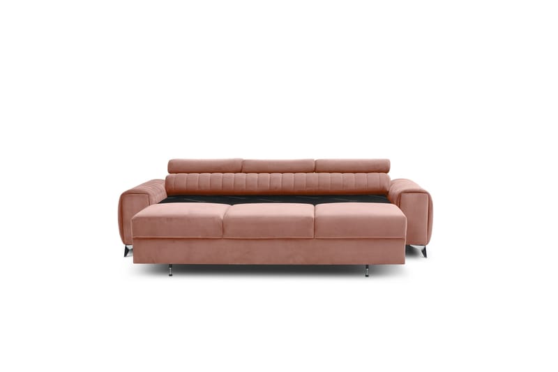 Laurece Sovesofa 3-seter - Rosa - Møbler - Sofaer - Sovesofaer