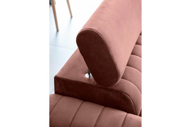 Laurece Sovesofa 3-seter - Rosa - Møbler - Sofaer - Sovesofaer