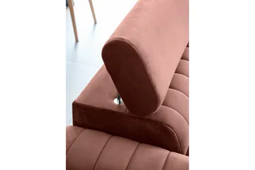 Laurece Sovesofa 3-seter - Rosa - Møbler - Sofaer - Sovesofaer