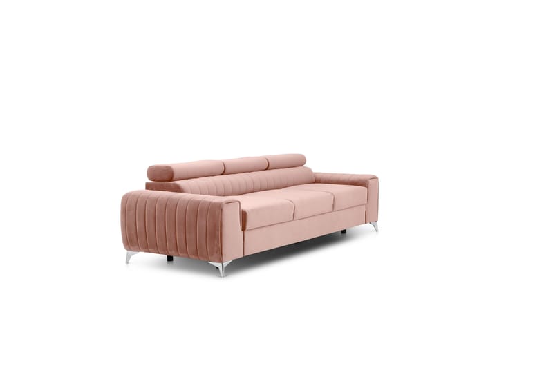 Laurece Sovesofa 3-seter - Rosa - Møbler - Sofaer - Sovesofaer