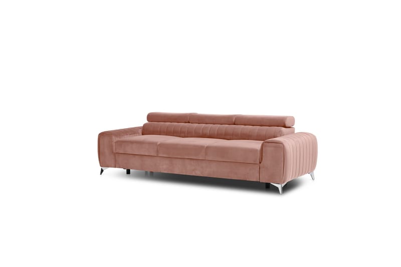 Laurece Sovesofa 3-seter - Rosa - Møbler - Sofaer - Sovesofaer