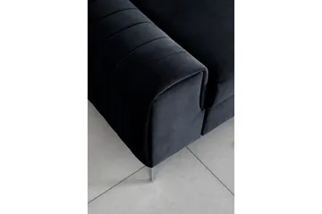 Laurece Sovesofa 3-seter - Svart - Møbler - Sofaer - Sovesofaer