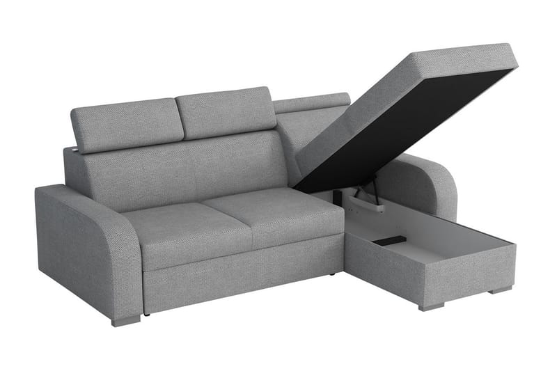 Lavona Divansofa Vendbar - Brun - Møbler - Sofaer - Sovesofaer