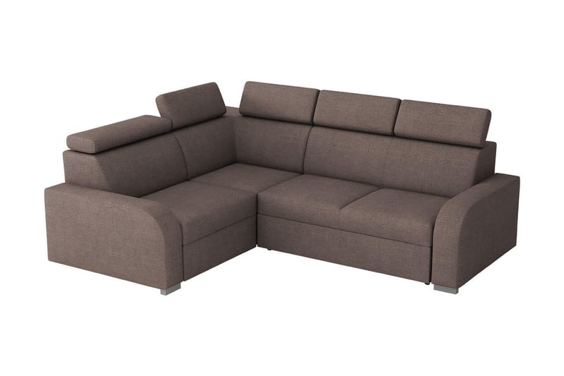 Lavona Hjørnesovesofa Vendbar - Brun - Møbler - Sofaer - Sovesofaer