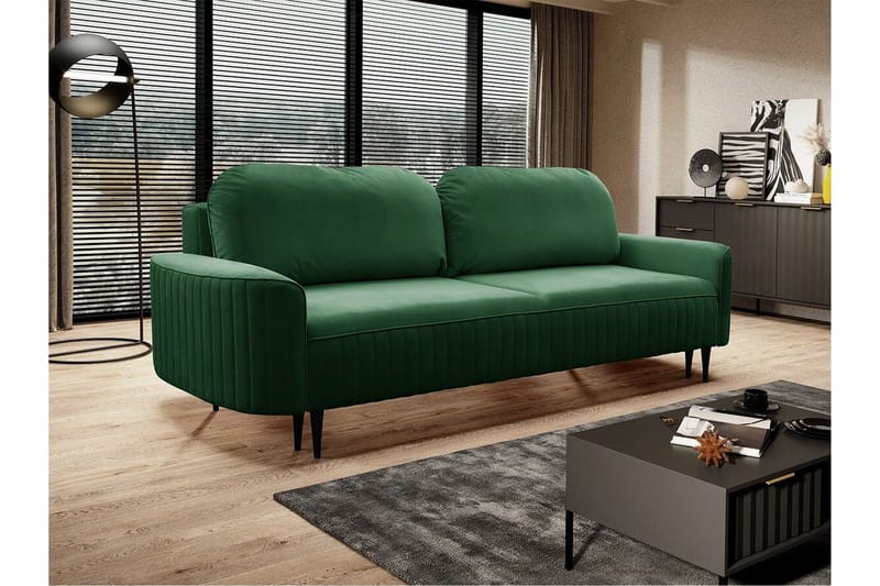 Laytown 2-sits Bäddsoffa NO_BRAND Green - Møbler - Sofaer - Sovesofaer