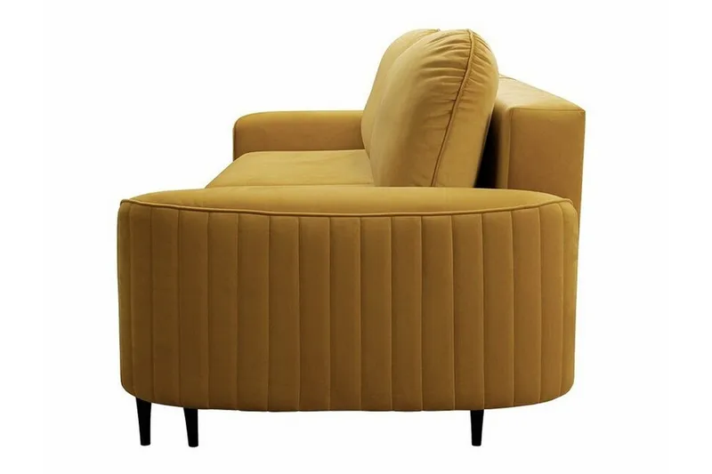 Laytown 2-sits Bäddsoffa NO_BRAND Yellow - Møbler - Sofaer - Sovesofaer