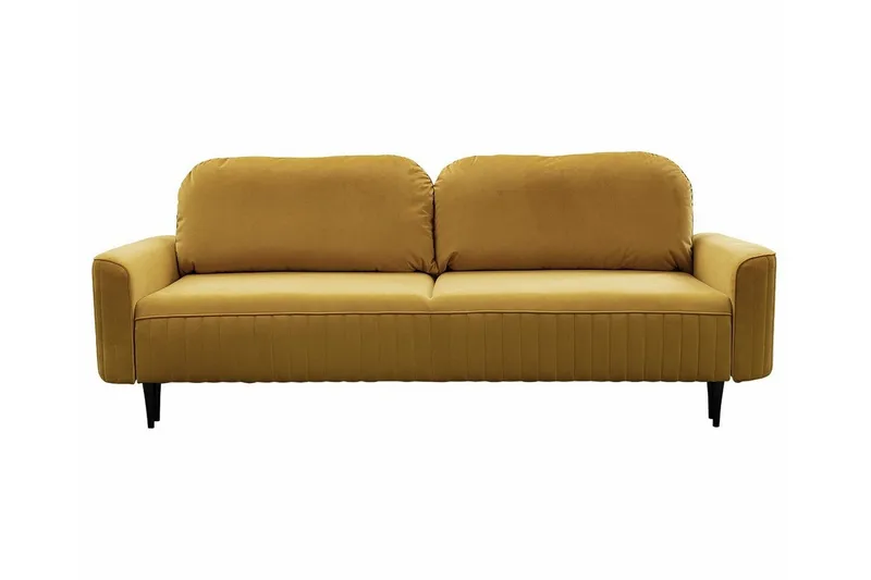Laytown 2-sits Bäddsoffa NO_BRAND Yellow - Møbler - Sofaer - Sovesofaer
