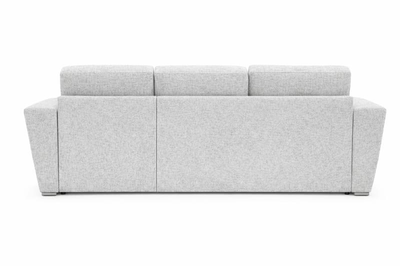 Leia 3-seters vendbar Sovesofa med sjeselong og oppbevaring - Beige - Møbler - Sofaer - Sovesofaer