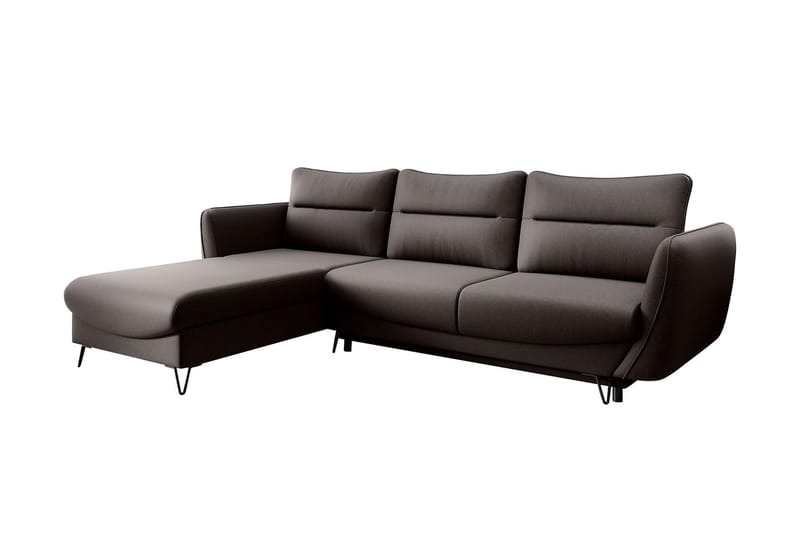 Lence Sovesofa m. Divan Oppbevaring - Brun - Sovesofaer - Sovesofa divan