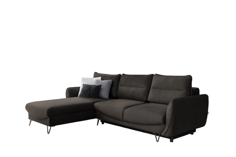 Lence Sovesofa m. Divan Oppbevaring - Brun - Sovesofaer - Sovesofa divan