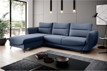 Lence Sovesofa m. Divan Oppbevaring - Lyseblå - Møbler - Sofaer - Sovesofaer