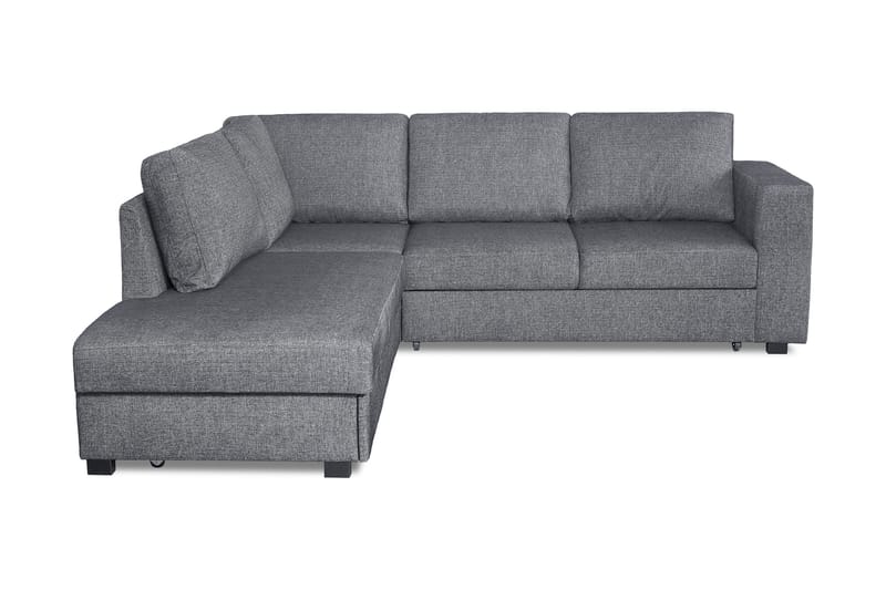 Leo Sovesofa 3-seter med Sjeselong Venstre - Mellomgrå - Møbler - Sofaer - Sovesofaer