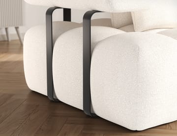 Levvi 3-seters boblete sovesofa med divan, høyre - Jaffray 01 - Møbler - Sofaer - Sovesofaer