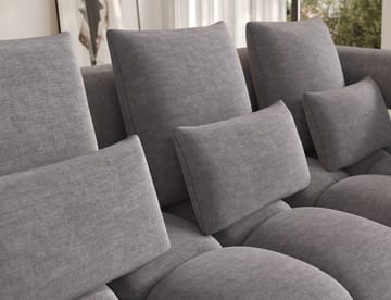Levvi 3-seters boblete sovesofa med divan, høyre - Manhattan 03 - Møbler - Sofaer - Sovesofaer