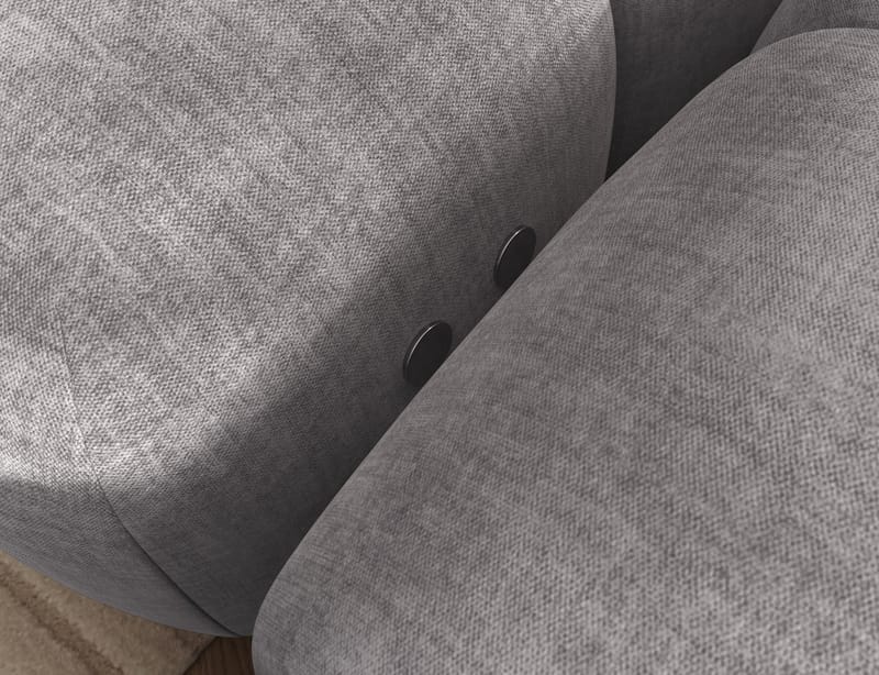 Levvi 3-seters boblete sovesofa med divan, høyre - Manhattan 03 - Møbler - Sofaer - Sovesofaer
