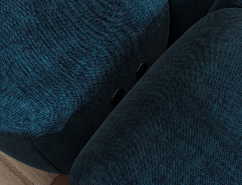 Levvi 3-seters boblete sovesofa med divan, høyre - Manhattan 40 - Møbler - Sofaer - Sovesofaer