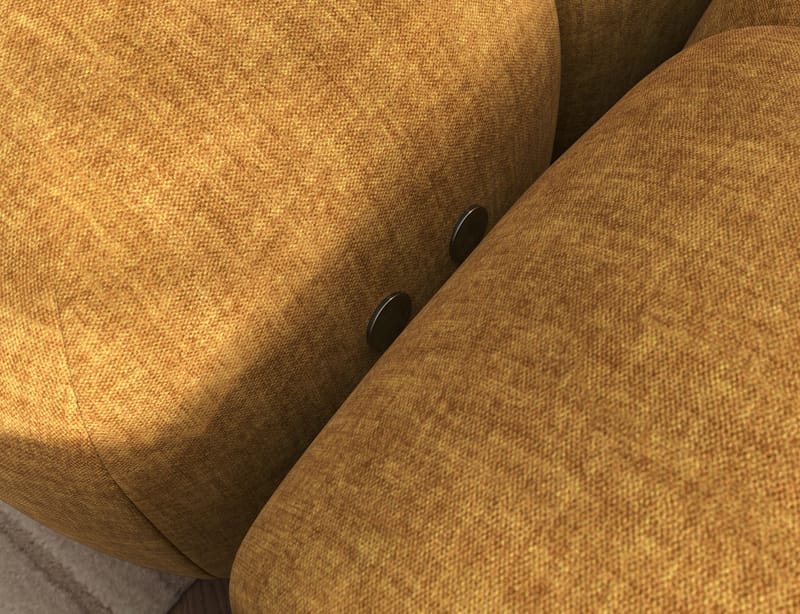Levvi 3-seters boblete sovesofa med divan, høyre - Manhattan 45 - Møbler - Sofaer - Sovesofaer
