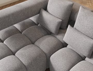 Levvi 3-seters Bubblig sovesofa med divan Venstre - Coralline 03 - Møbler - Sofaer - Sovesofaer