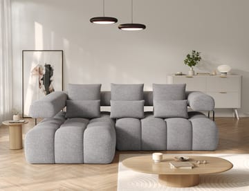 Levvi 3-seters Bubblig sovesofa med divan Venstre - Coralline 03 - Møbler - Sofaer - Sovesofaer