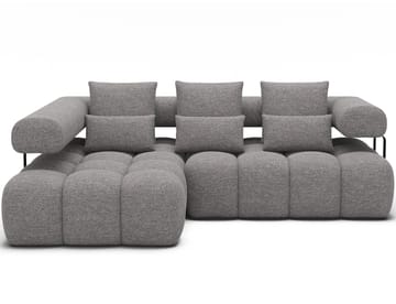 Levvi 3-seters Bubblig sovesofa med divan Venstre - Coralline 03 - Møbler - Sofaer - Sovesofaer