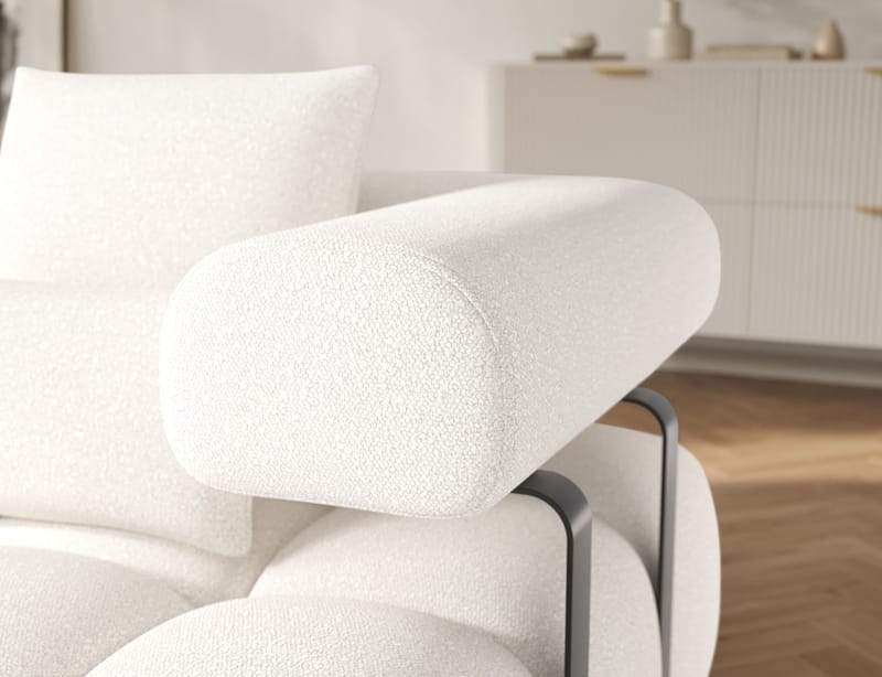 Levvi 3-seters Bubblig sovesofa med divan Venstre - Jaffray 01 - Møbler - Sofaer - Sovesofaer