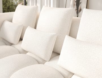 Levvi 3-seters Bubblig sovesofa med divan Venstre - Jaffray 01 - Møbler - Sofaer - Sovesofaer