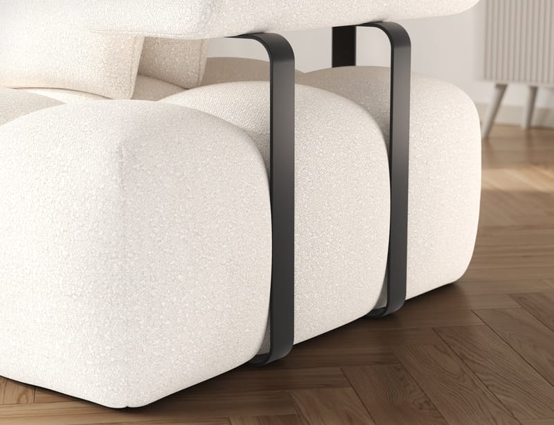Levvi 3-seters Bubblig sovesofa med divan Venstre - Jaffray 01 - Møbler - Sofaer - Sovesofaer