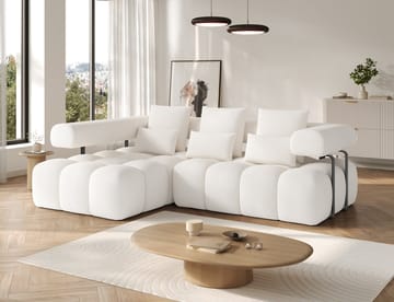 Levvi 3-seters Bubblig sovesofa med divan Venstre - Jaffray 01 - Møbler - Sofaer - Sovesofaer