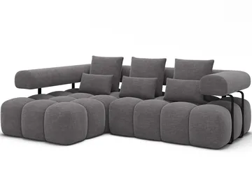 Levvi 3-seters Bubblig sovesofa med divan Venstre - Manhattan 03 - Møbler - Sofaer - Sovesofaer