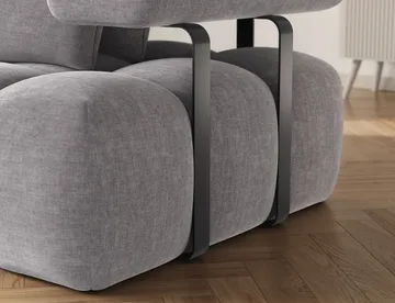 Levvi 3-seters Bubblig sovesofa med divan Venstre - Manhattan 03 - Møbler - Sofaer - Sovesofaer