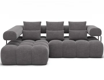 Levvi 3-seters Bubblig sovesofa med divan Venstre - Manhattan 03 - Møbler - Sofaer - Sovesofaer