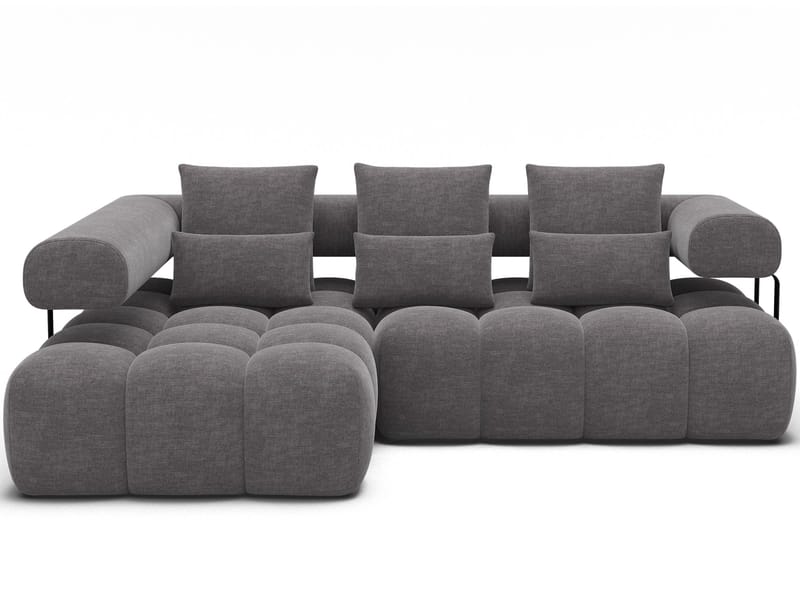 Levvi 3-seters Bubblig sovesofa med divan Venstre - Manhattan 03 - Møbler - Sofaer - Sovesofaer