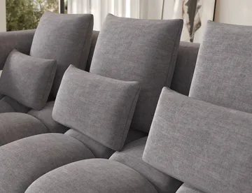 Levvi 3-seters Bubblig sovesofa med divan Venstre - Manhattan 03 - Møbler - Sofaer - Sovesofaer