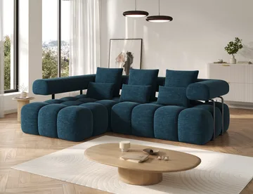 Levvi 3-seters Bubblig sovesofa med divan Venstre - Manhattan 40 - Møbler - Sofaer - Sovesofaer