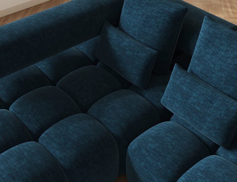 Levvi 3-seters Bubblig sovesofa med divan Venstre - Manhattan 40 - Møbler - Sofaer - Sovesofaer