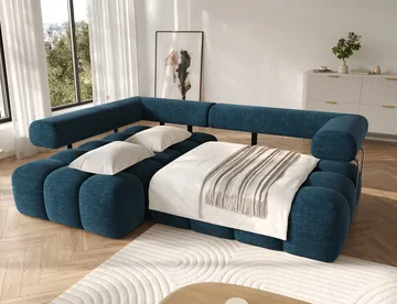 Levvi 3-seters Bubblig sovesofa med divan Venstre - Manhattan 40 - Møbler - Sofaer - Sovesofaer