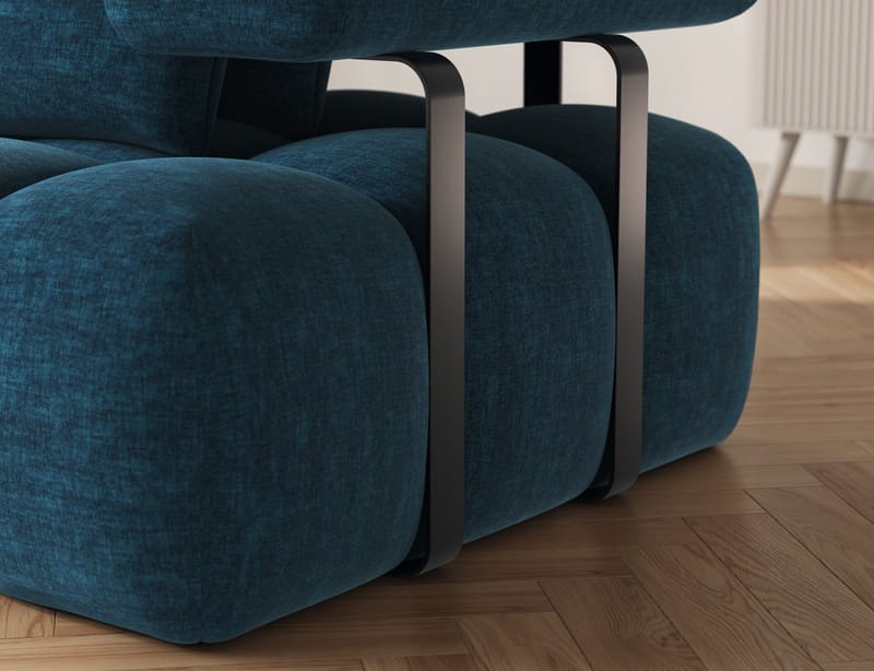 Levvi 3-seters Bubblig sovesofa med divan Venstre - Manhattan 40 - Møbler - Sofaer - Sovesofaer