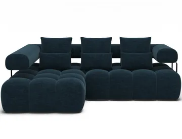 Levvi 3-seters Bubblig sovesofa med divan Venstre - Manhattan 40 - Møbler - Sofaer - Sovesofaer