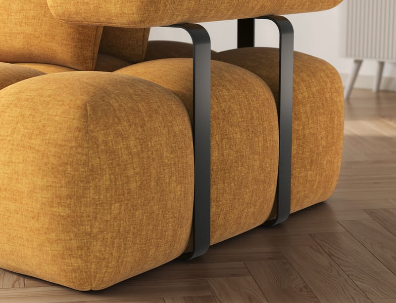 Levvi 3-seters Bubblig sovesofa med divan Venstre - Manhattan 45 - Møbler - Sofaer - Sovesofaer