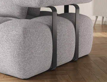 Levvi 3-seters Bubblig sovesofa med divan Venstre - Paolli 04 - Møbler - Sofaer - Sovesofaer