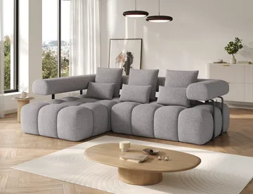 Levvi 3-seters Bubblig sovesofa med divan Venstre - Paolli 04 - Møbler - Sofaer - Sovesofaer
