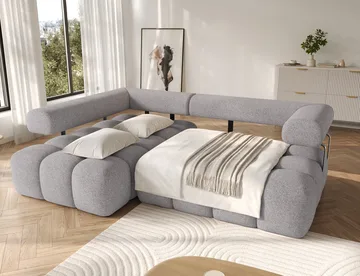 Levvi 3-seters Bubblig sovesofa med divan Venstre - Paolli 04 - Møbler - Sofaer - Sovesofaer